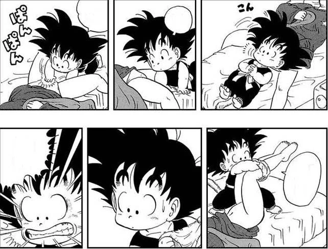 goku makes a startling discovery about the differences between gokus and bulmas.